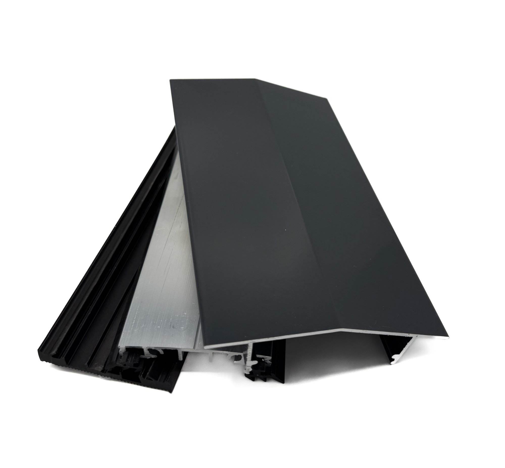 NR06 - Glasprofiel nok zadeldak compleet (100 mm)