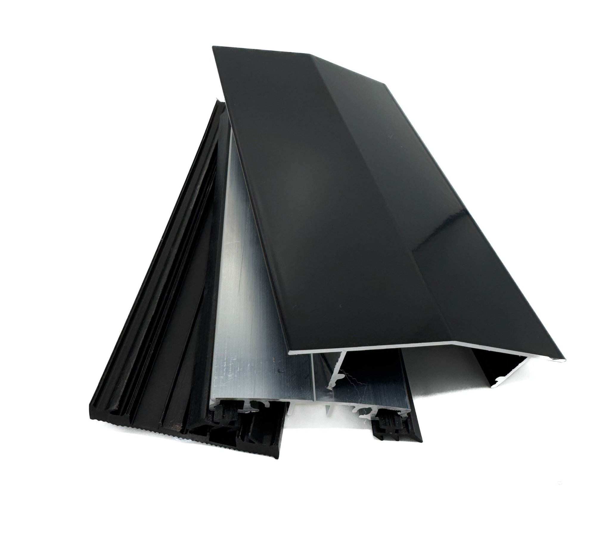 NR06 - Glasprofiel nok zadeldak compleet (100 mm) - Afbeelding 3